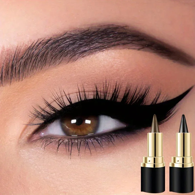 Dubbel Set van Zwarte & Bruine Gel Eyeliner Pencils - Waterdichte Oogmake-up Sticks voor Moeiteloze, Ongelooflijke Looks!