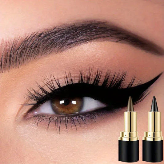 Dubbel Set van Zwarte & Bruine Gel Eyeliner Pencils - Waterdichte Oogmake-up Sticks voor Moeiteloze, Ongelooflijke Looks!