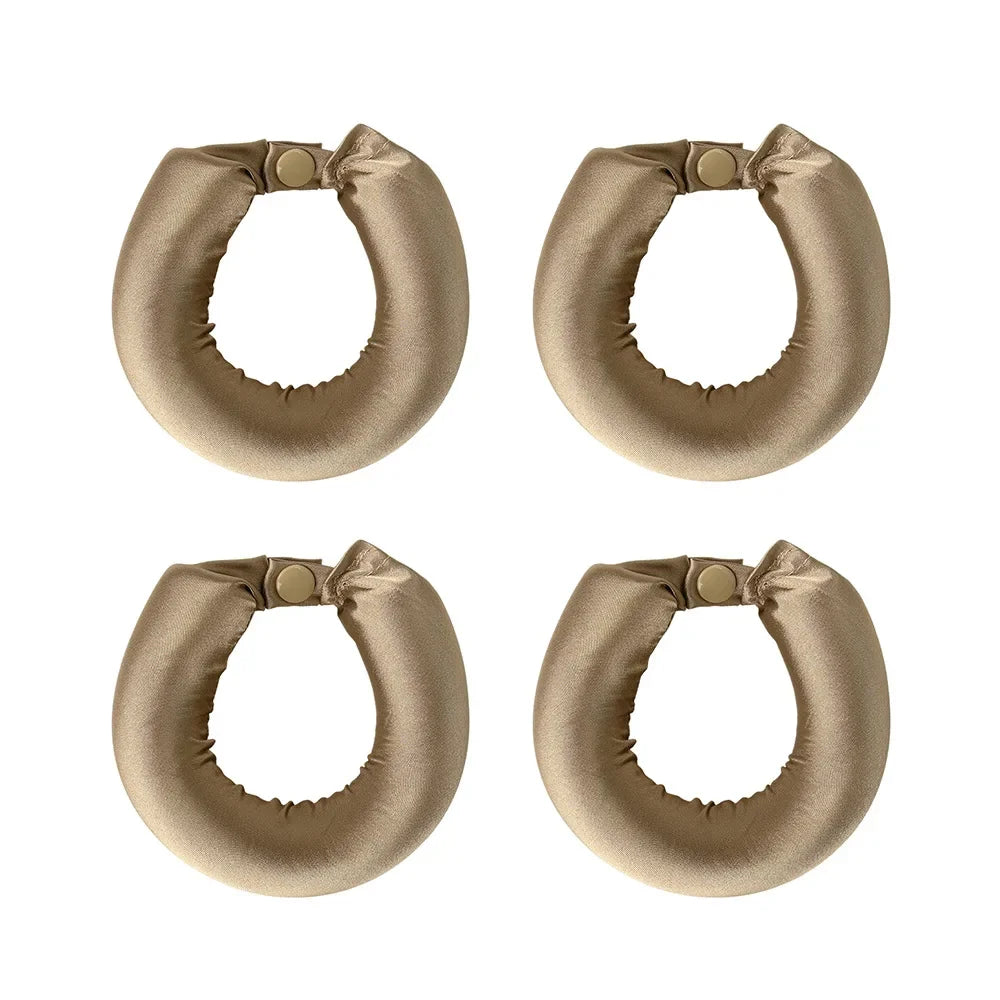 Satin Sleep Curls Heatless Curling Set - Wake Up To Soft, Voluminous Curls Without Heat Damage