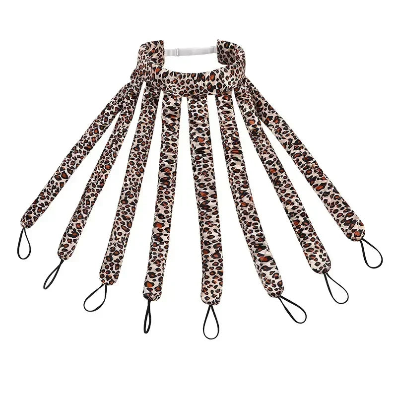Revolutionaire Warmtevrije Haar Kruller - Zachte Schuim Octopus Rollen voor Moeiteloze Golven & Krullen, Perfect voor Ontspannen Slaapstijlen!