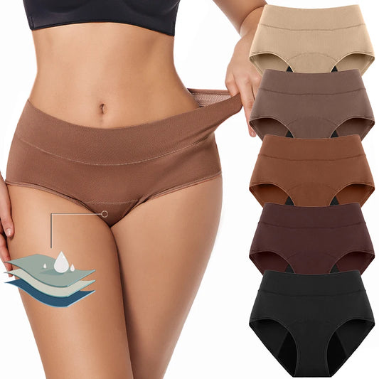 Ultra-absorberende 3-laags menstruatieonderbroek voor ultiem comfort - Ademend, waterdichte slips perfect voor zwangerschap en incontinentie