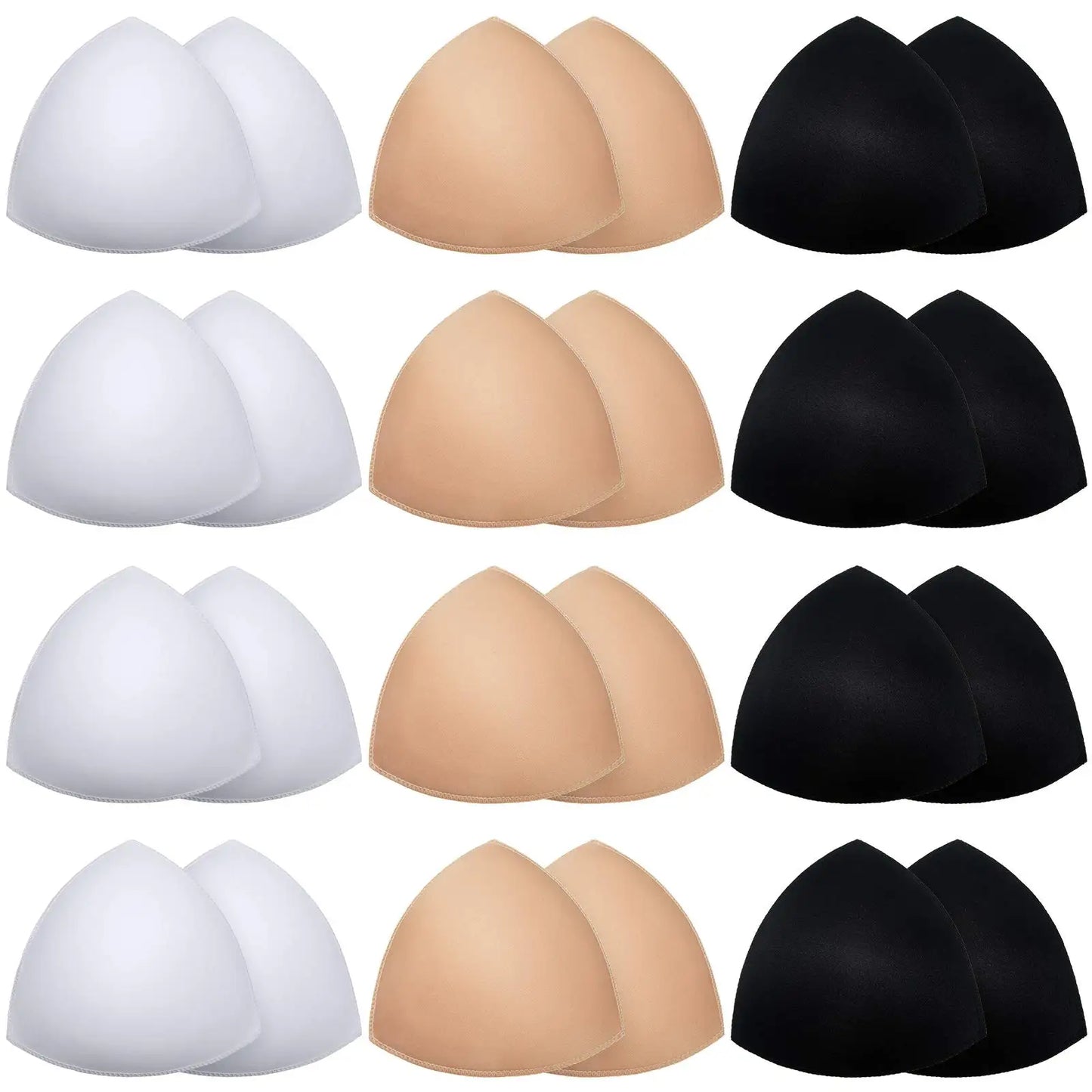 Driehoekige Push-up BH Pads – Onzichtbare Inlegstukken voor Bikini’s & Badpakken