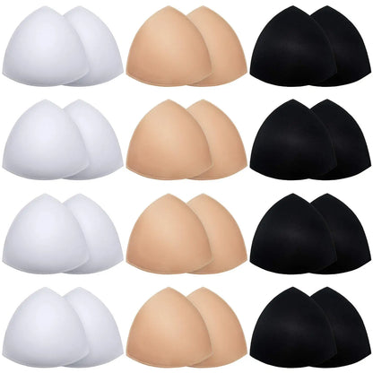 Driehoekige Push-up BH Pads – Onzichtbare Inlegstukken voor Bikini’s & Badpakken