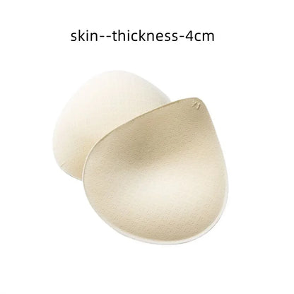 Set van 2 Dikke Latex BH-Pads voor een Verhoogd Silhouet - Verwijderbare Inzetten Perfect voor Badkleding en Bikinis