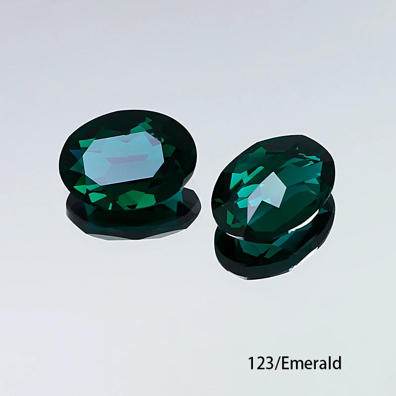 Oval K9 Crystal Pointback Rhinestones 10x14mm 13x18mm Glass Fancy Stones for Jewelry Making Nail Art Garment Decor