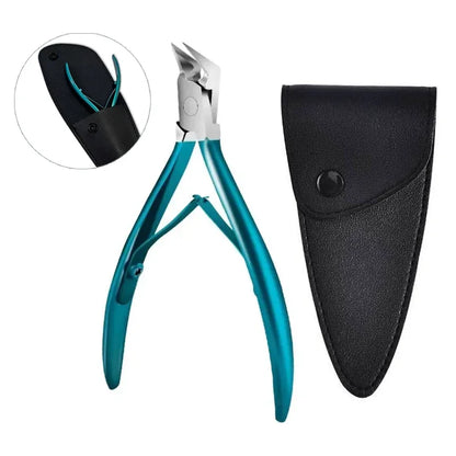 Premium Roestvrijstalen Nagelknipper en Cutille Nippers voor Perfecte Pedicure - Ingroeiende Teennagels Schaar voor Moeiteloze Dode Huidverwijdering