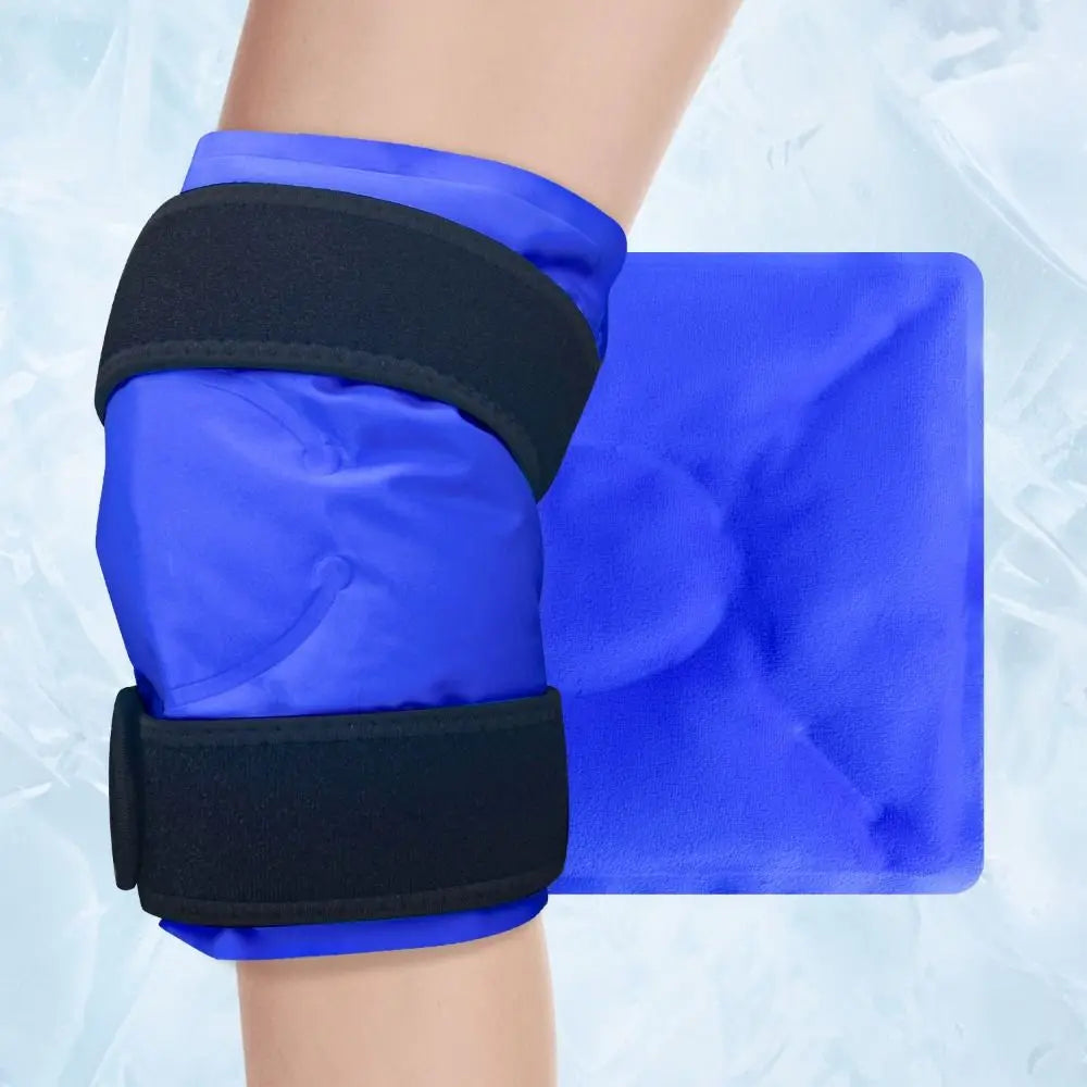 Ultieme Herbruikbare Gel IJswrap voor Kniepijnverlichting - Perfecte Gezelschap voor Beenblessures, Zwelling en Na Knievervangende Chirurgie!