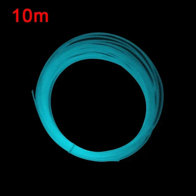 Glow In The Dark PLA Filament 1.75mm Luminous 3D Printer Filament Green Blue Red Glow PLA for 3D Printing