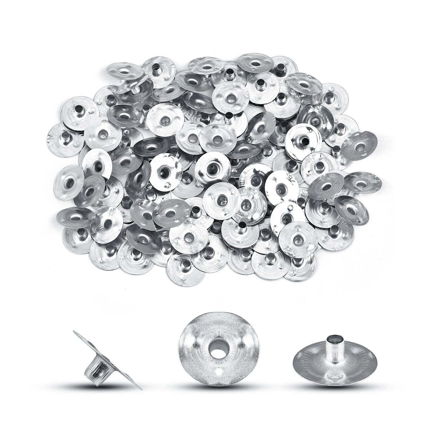 Candle Wicks with Sustainers | Pre-Tabbed Cotton Wicks for Candle Making | Multiple Lengths & Bulk Packs