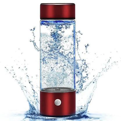 Verhoog Uw Hydratatie: 420ml Elektrische Waterfles Rijk aan Waterstof met Titanium Filter - Draagbare Antioxidant Generator!