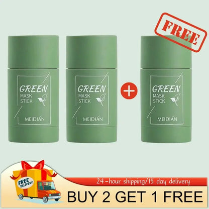 revitaliseer je huid met onze groene thee zwarteheads verwijderende vaste masker - richt je op acne, vlekken en minimaliseer poriën!