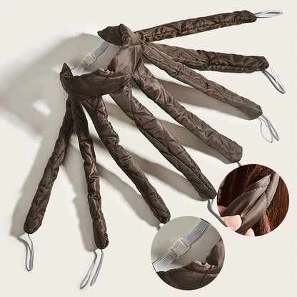 Revolutionaire Warmtevrije Haar Kruller - Zachte Schuim Octopus Rollen voor Moeiteloze Golven & Krullen, Perfect voor Ontspannen Slaapstijlen!