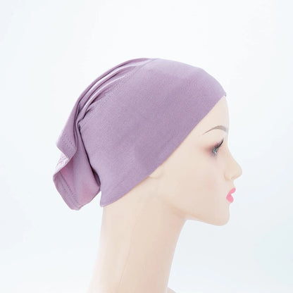 Chic en Stijlvol 56-Kleurige Vrouwen Binnen Hijab Tube Muts - Premium Bamboe Jersey Onderheadscarf voor Moslim Mode