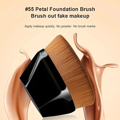 Revolutionaire Magische Make-up Borstel voor Vlekkeloze Vloeibare Foundation & BB Crème - Ultra Zacht, Hoge Dichtheid Vezel, Perfect Draagbaar Schoonheidshulpmiddel voor Elke Meisje!
