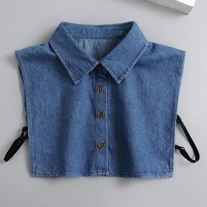 Chic 2024 Voorzijde Strik Witte Afneembare Kant Kraag voor Dames – Vintage Stijl Blouse Accessoire voor een Modebewuste Uiterlijk
