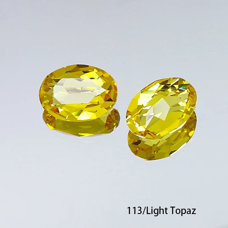 Oval K9 Crystal Pointback Rhinestones 10x14mm 13x18mm Glass Fancy Stones for Jewelry Making Nail Art Garment Decor