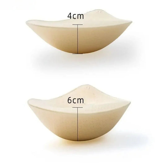 Set van 2 Dikke Latex BH-Pads voor een Verhoogd Silhouet - Verwijderbare Inzetten Perfect voor Badkleding en Bikinis
