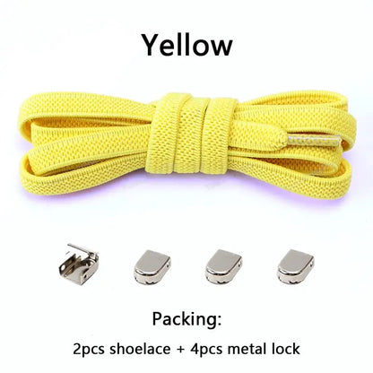 Moeteloze Elastische Geen-Knoop Veters voor Sneakers - Perfecte Pasvorm voor Kinderen en Volwassenen!