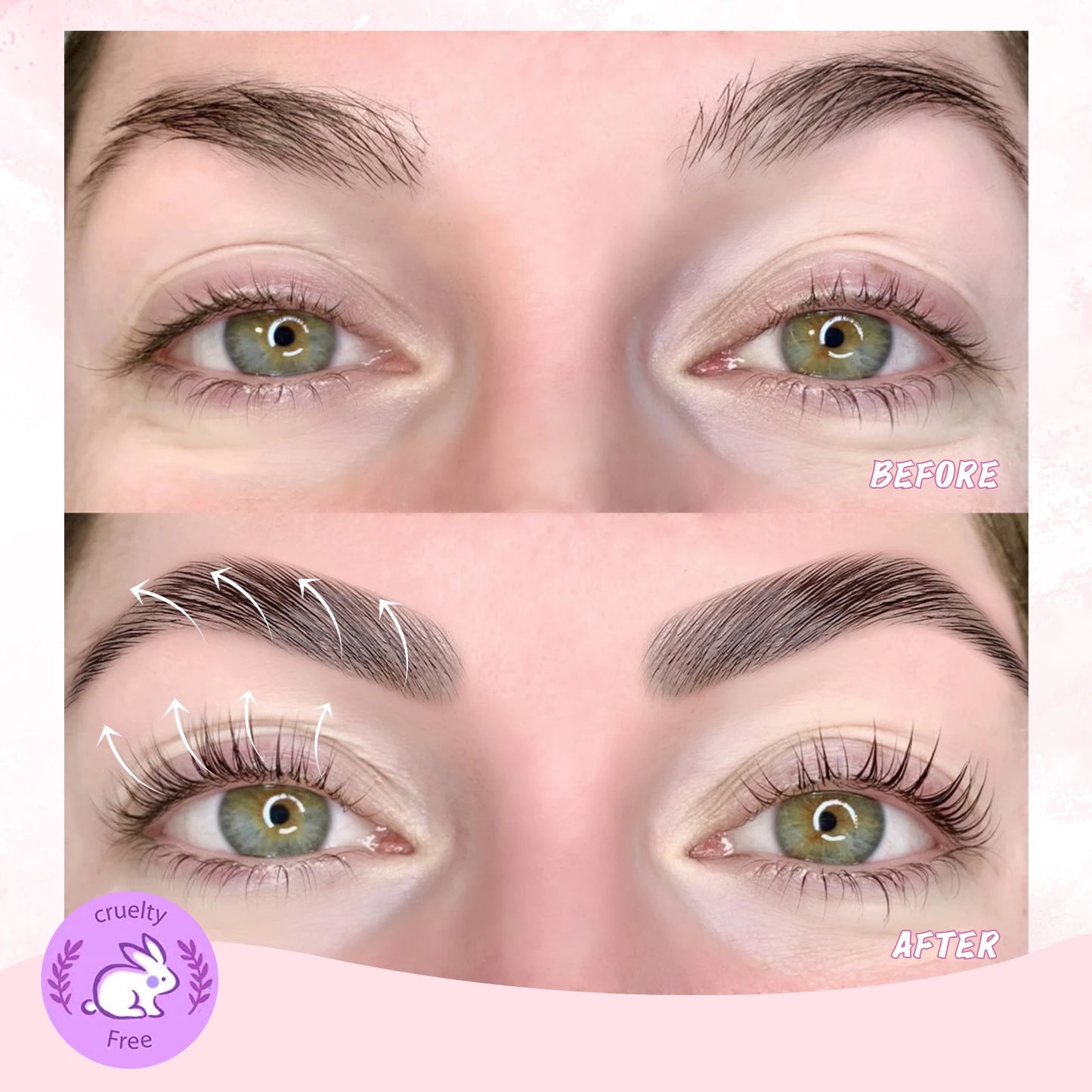 Verhoog je look met de PERMANIA Wenkbrauw Laminatie & Wimper Lift Kit - Alles-in-één Cruelty-Free Wenkbrauw Permanent Oplossing met Essentiële Gereedschappen & Accessoires!