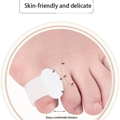 Set van 2 Siliconen Gel Tussenschoenen - Ideaal voor Voetverzorging, Bunionverlichting en Perfecte Pedicure!