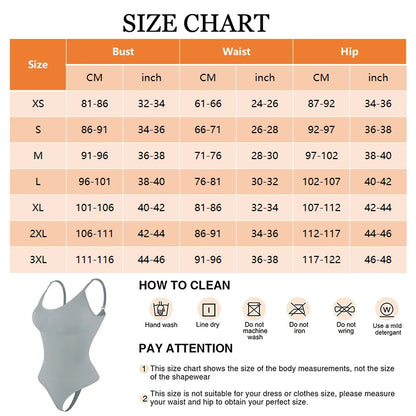 Luxe Verzachtende Bodysuit Shapewear voor Vrouwen – Volledige Lichaamsvormer met Stringontwerp, Zachte Sculptuur voor een Slanker Silhouet en Verbeterd Comfort