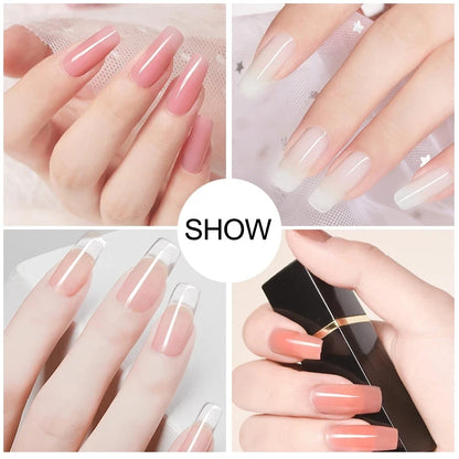 Ultimate Gel Nagellak Set: Compleet Pakket met UV Nagellamp, Elektrische Boor, Soak-Off Gel, Basis- en Topcoats, en Essentiële Nagelgereedschappen!
