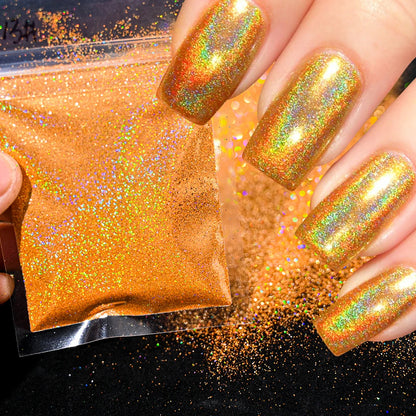 10g Blauw Groene Gloei-in-het-Donker Nagelpoeder - Luminieuze Pigmentstof voor Indrukwekkende Sieraden en Knutsel Decoraties