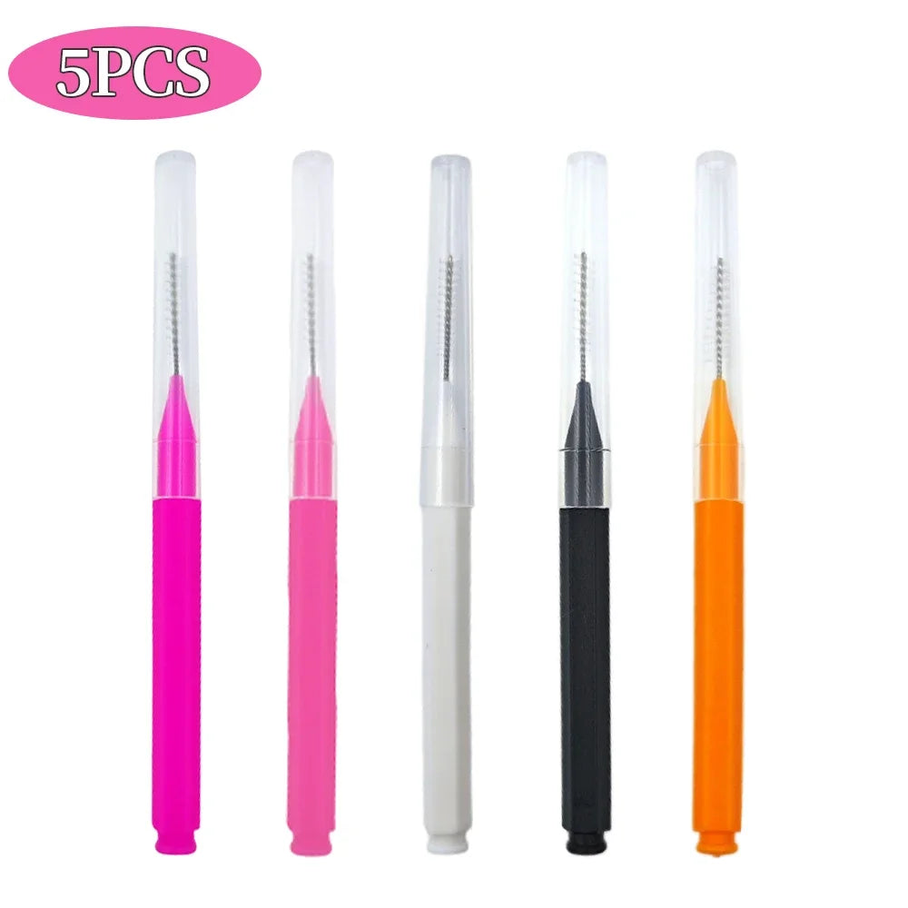 Set van 5/10/50 Mini Wenkbrauw Permanent Borstels - Wegwerp, Buigbare Wenkbrauw Lift Gereedschappen voor Perfecte Wimpers!