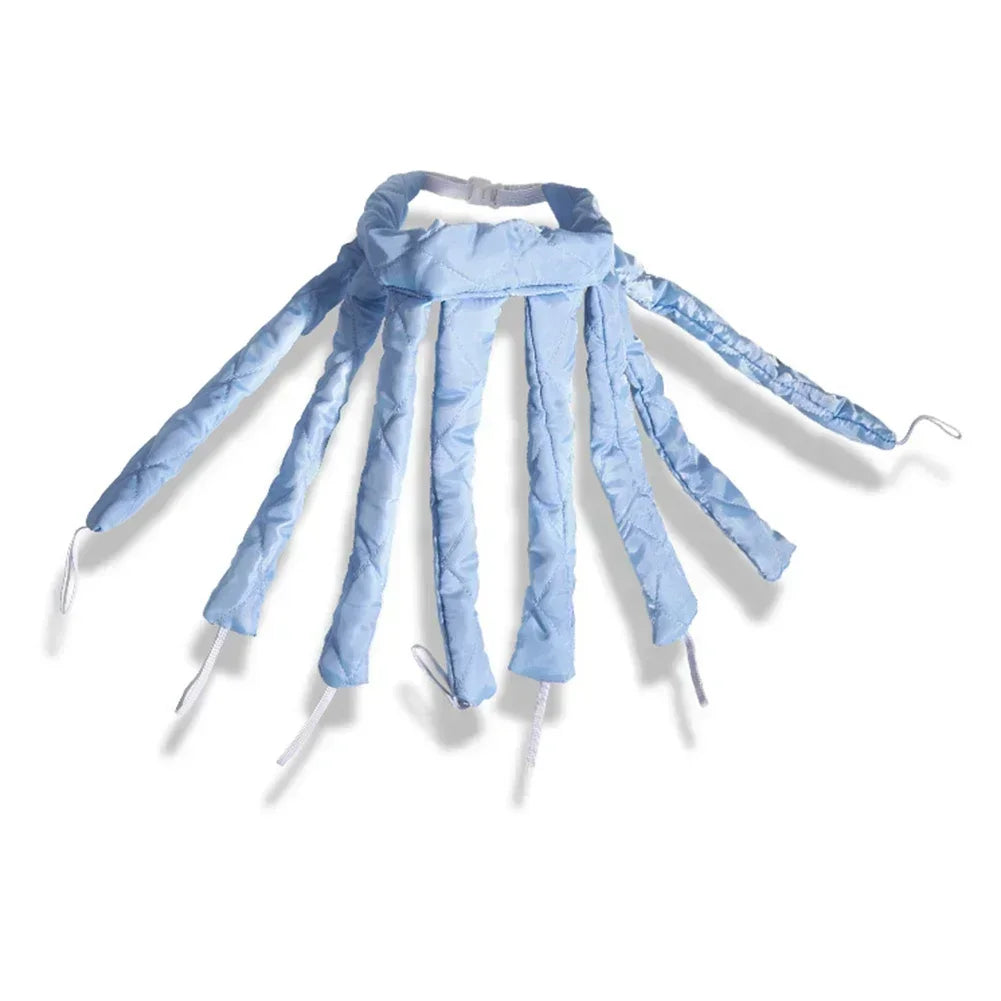 Revolutionaire Warmtevrije Haar Kruller - Zachte Schuim Octopus Rollen voor Moeiteloze Golven & Krullen, Perfect voor Ontspannen Slaapstijlen!