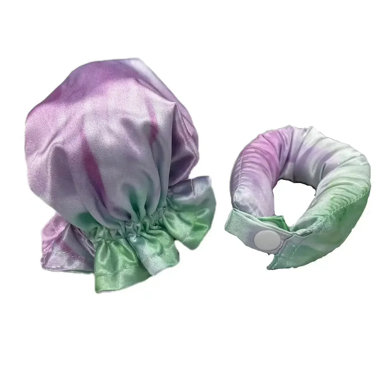 Revolutionaire Hittevrije Krulstaaf: Luxueuze Zijde Krullen zonder Hitte - Zachte Haarrollers en Comfortabele Slaapband voor Makkelijke Haarstyling!