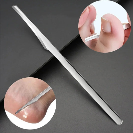 Essentiële Manicure en Pedicure Toolset: Deluxe Teennagelschraper, Eeltverwijderaar en Voetverzorgingsaccessoires voor Perfect Gladde Voeten