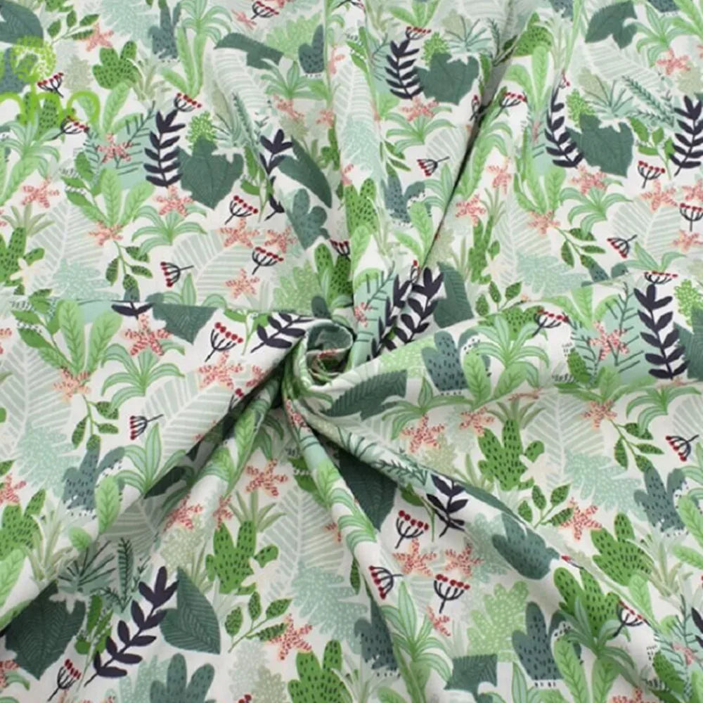 40pcs Cotton Fabric Squares Patchwork Quilting Sewing Craft Fabric Bundle DIY Scrapbook Needlework Cloth