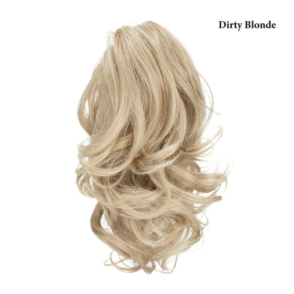 SARLA Premium Synthetische Clip-In Paardenstaart Extensions - Moeiteloze Blonde Knot & Vlechten Haarstuk voor een Natuurlijke Look