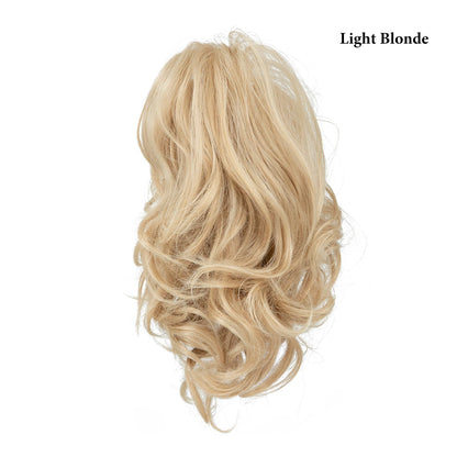 SARLA Premium Synthetische Clip-In Paardenstaart Extensions - Moeiteloze Blonde Knot & Vlechten Haarstuk voor een Natuurlijke Look