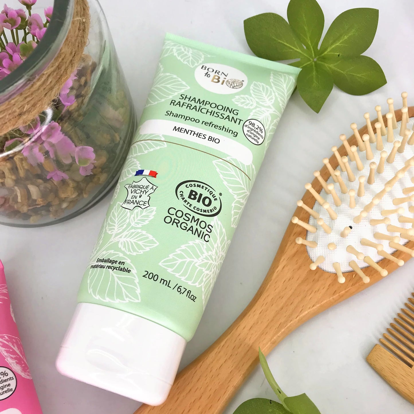 Refreshing Spearmint Shampoo - Certified organic-1