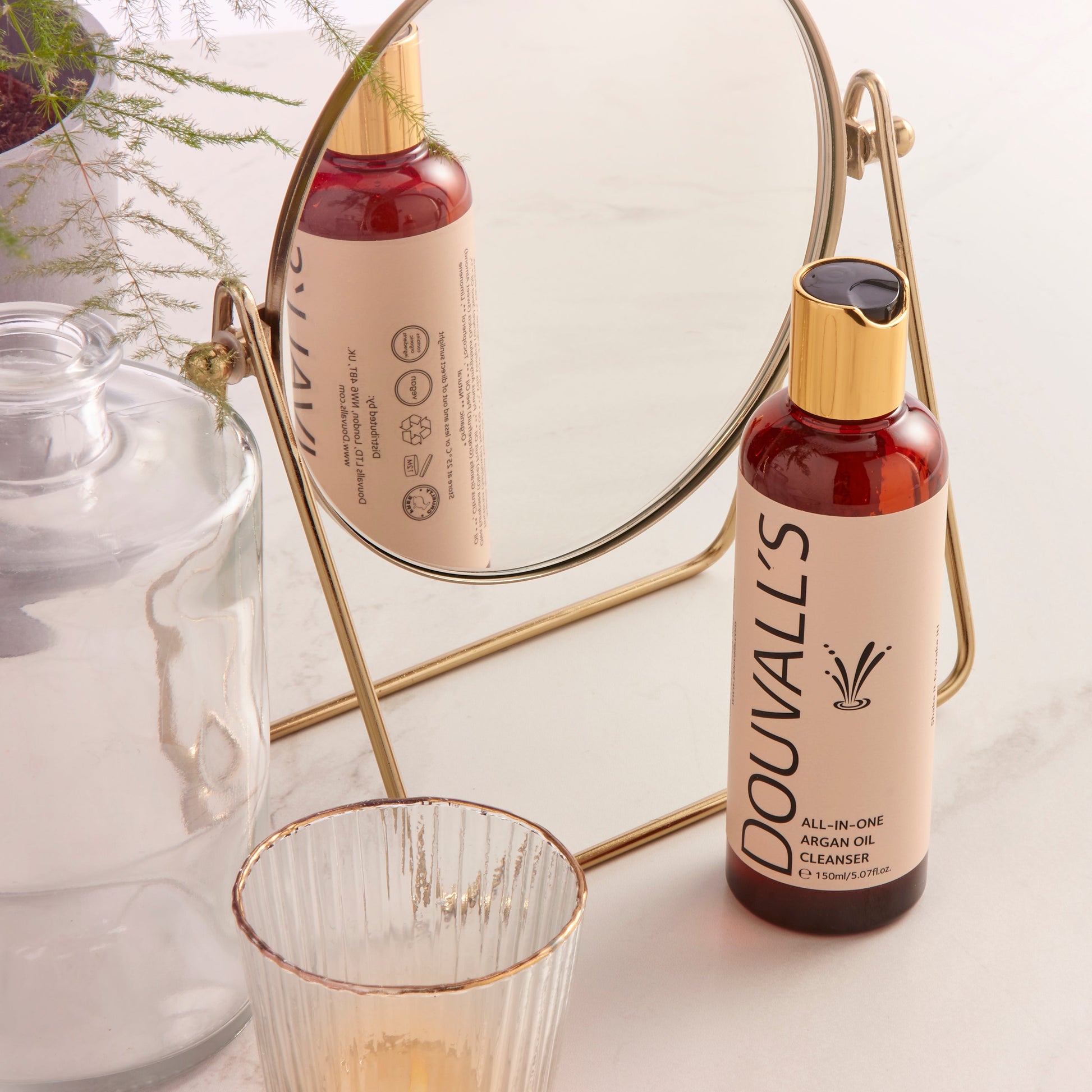 All-in-One Organic Argan Oil Cleanser 150ml | Deep Cleansing and makeup removing-3