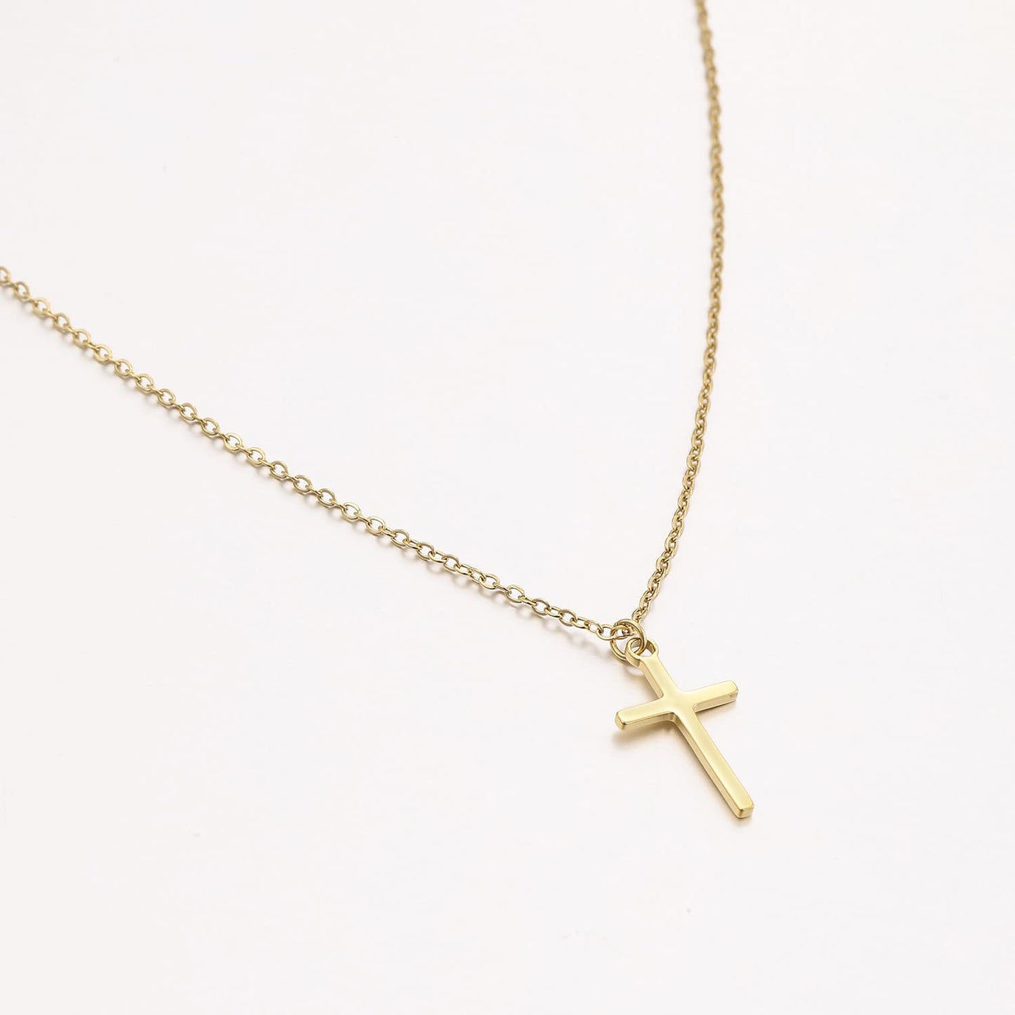 Eternal Faith - Ketting met Gouden Kruis