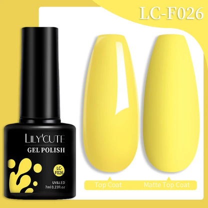 LILYCUTE 7ML Snelle-Extensions Nagelgel - Semi-permanente Acryl Kristalwit & Helder Nude Nagellak voor Prachtige UV Opbouw