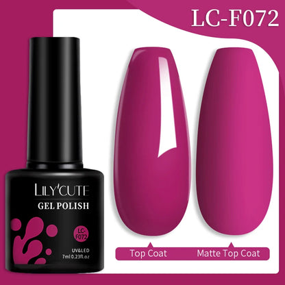 LILYCUTE 7ML Snelle-Extensions Nagelgel - Semi-permanente Acryl Kristalwit & Helder Nude Nagellak voor Prachtige UV Opbouw