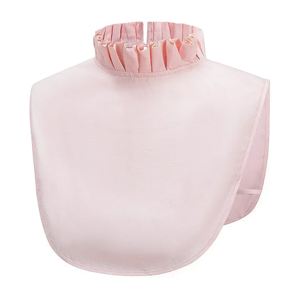 Chic 2024 Voorzijde Strik Witte Afneembare Kant Kraag voor Dames – Vintage Stijl Blouse Accessoire voor een Modebewuste Uiterlijk