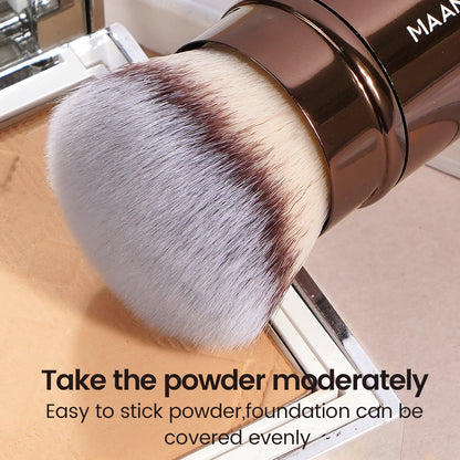 Deluxe Dubbelzijdige Make-up Penselen voor Perfecte Foundation, Concealer, Blush en Bronzer - Ultra-Zachte Vezel Schoonheidtools