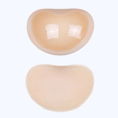Verhoog je zomerse look met dikkere siliconen bh-inzetstukken - Perfect voor push-up ondersteuning en tepeldekking, ideaal voor bikini's en lingerie!
