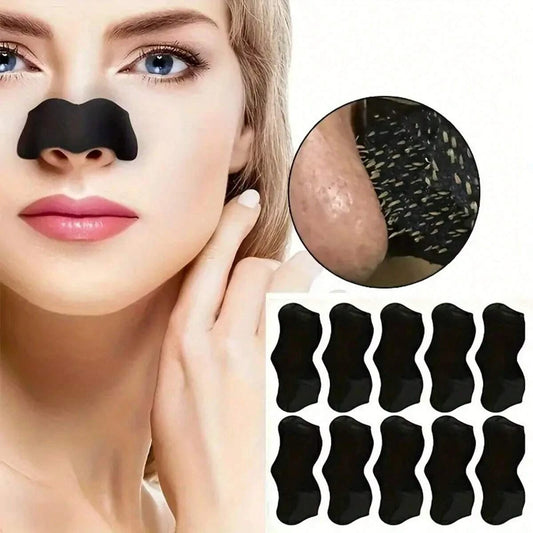 Revitaliseer je huid met 10/50/100 verpakking blackhead neuspleisters - Diep reinigende formule om poriën te verkleinen en een zijdezachte huid te bereiken!
