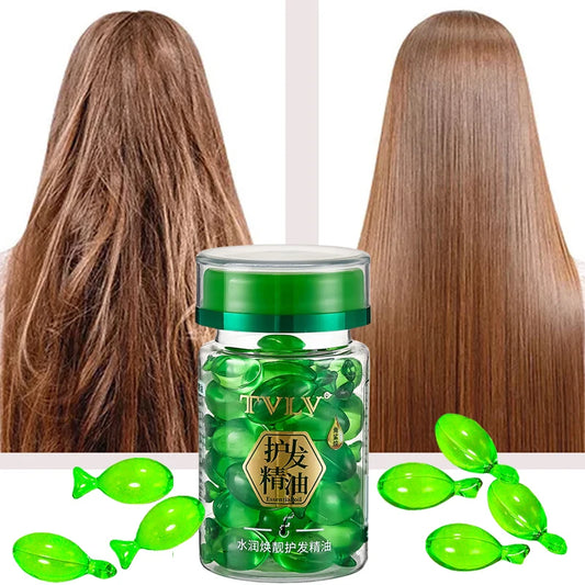 Revitaliseer je kroezig haar met onze zijdeachtige hydraterende haarolie - Voedende essentie in 800 mg voor glad en gezond haar!
