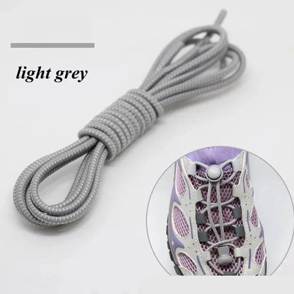 Verbeter Je Schoeisel met 22 Kleuren: Geen-Knoop, Elastische Ronde Veters voor Kinderen en Volwassenen - Snelle en Gemakkelijke Rubber Veters voor Sneakers!