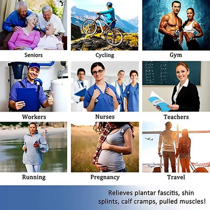 Premium Compressiekousen voor Mannen en Vrouwen - 20-30mmHg Ondersteuning voor Oedeem, Diabetes en Spataderen - Ideaal voor Verpleegkundigen, Hardlopers, Fietsers en Reizigers