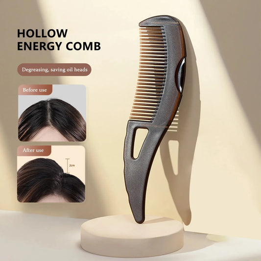 Revitaliserende Anti-Dandruff Massage Kam - Antistatisch, Klitvrije Haarborstel voor Ontspannen Olie Massage en Reinigen! Jouw Ultieme Gezondheidsverzorgings Styling Tool!