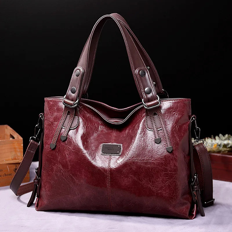 Grace's Elegante Lederen Tas