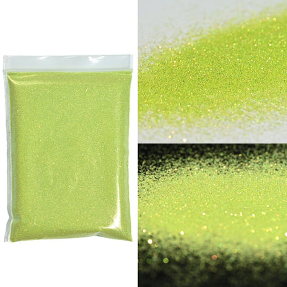 10g Blauw Groene Gloei-in-het-Donker Nagelpoeder - Luminieuze Pigmentstof voor Indrukwekkende Sieraden en Knutsel Decoraties