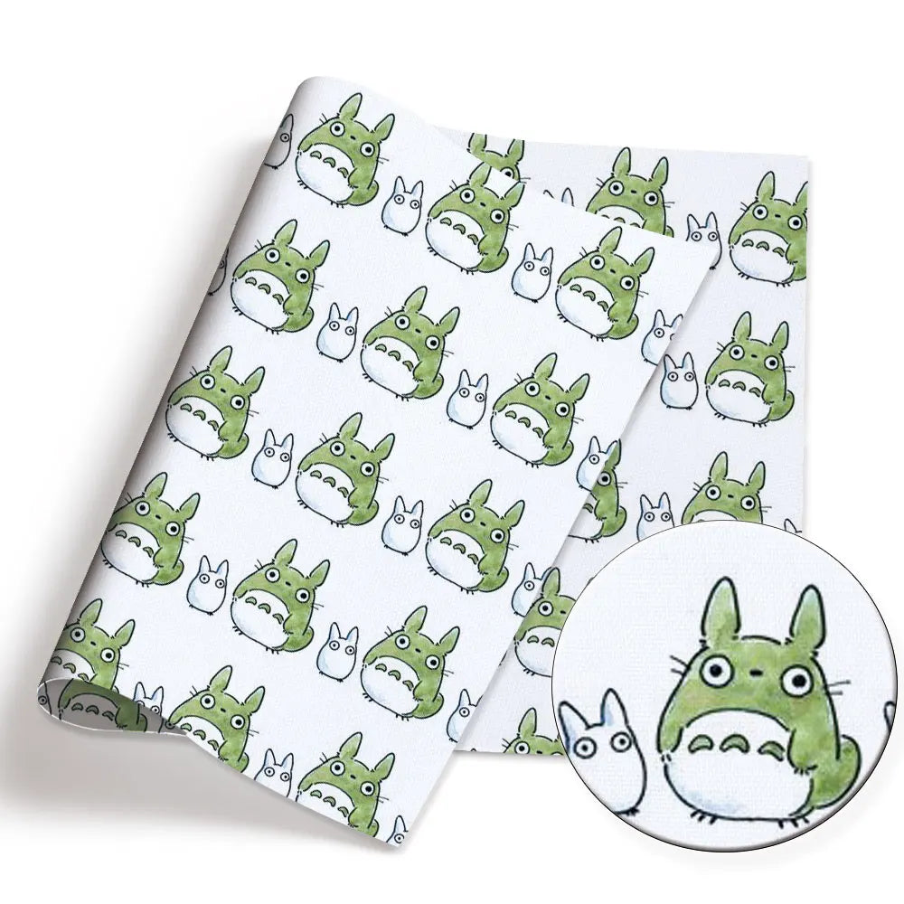 Cute Cartoon Printed Fabric 140x50cm Polyester Cotton for Sewing Patchwork Quilting Baby Clothes